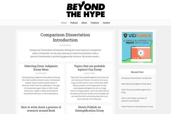 Voice theme site design template sample