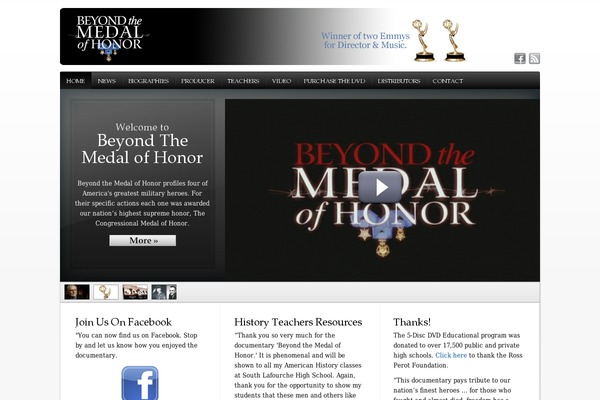 WhiteHouse Pro theme site design template sample