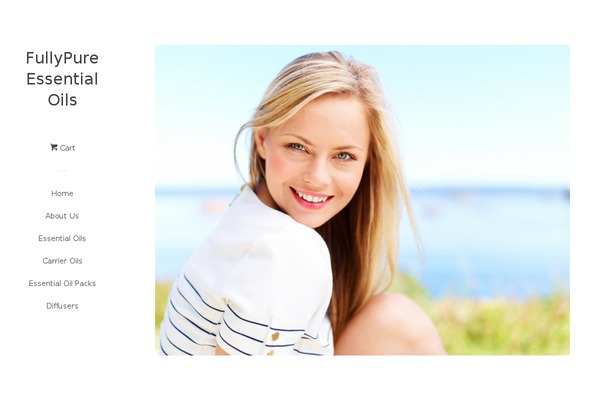 Lifestyle theme site design template sample