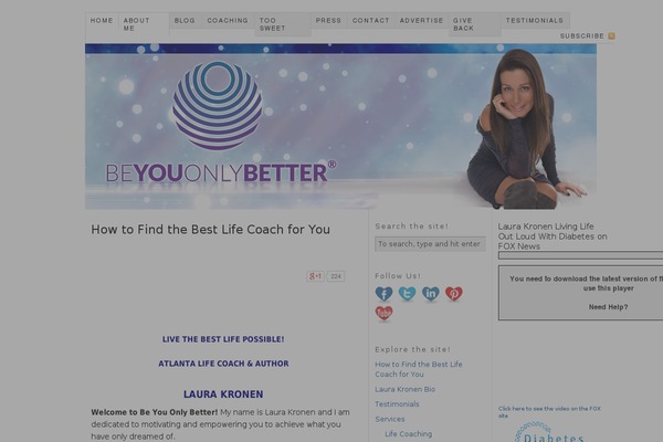 Site using Blue Wrench Video Widget plugin