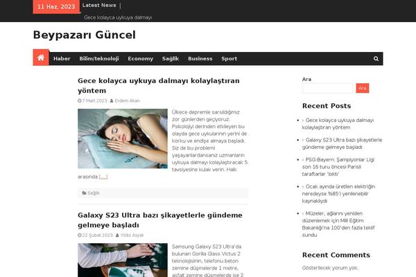 Magazine Plus theme site design template sample