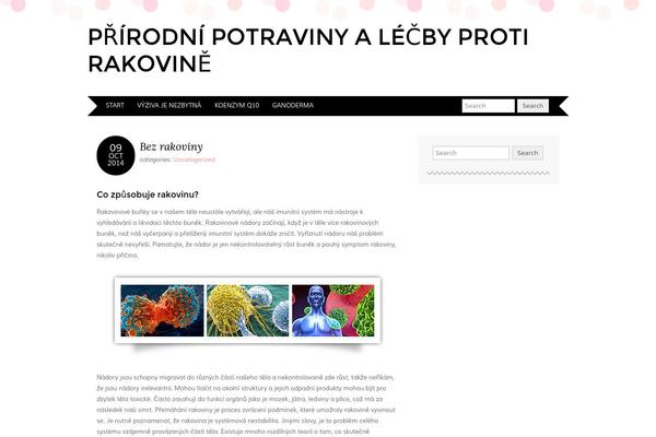 bez-rakoviny.com site used Adelle