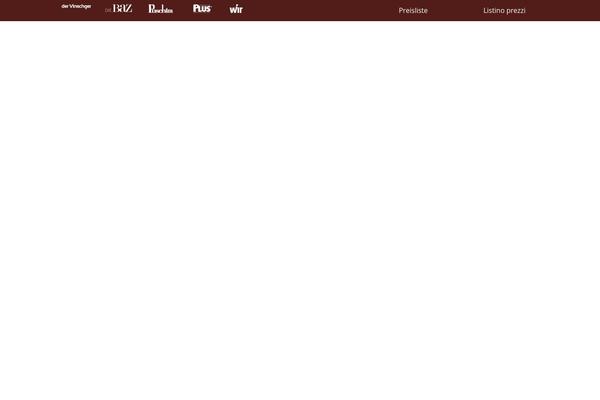 Mist theme site design template sample