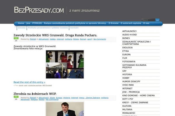 Arclite theme site design template sample