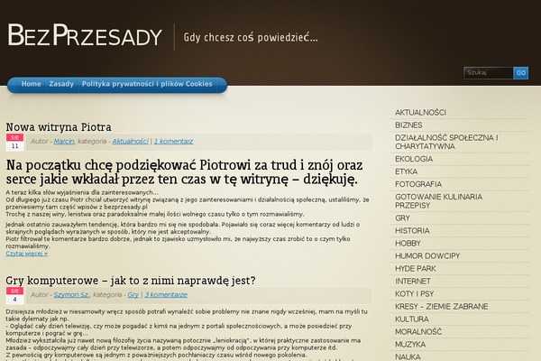 Arclite theme site design template sample
