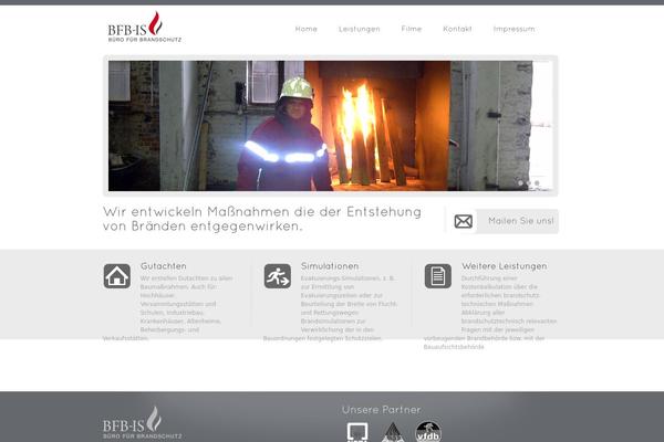 Vulcan theme site design template sample