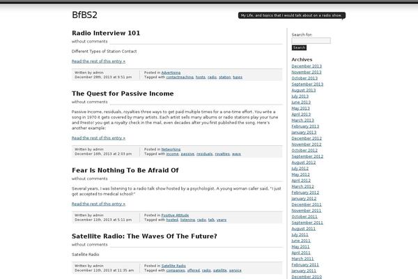 Journalist theme site design template sample