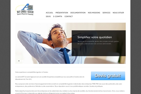 bfconseils.fr site used Solid Wp