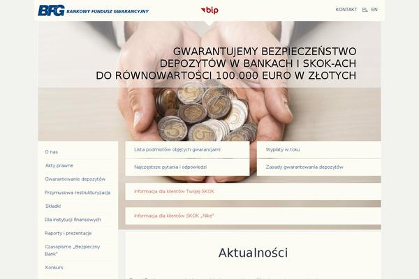 Site using Bellows-accordion-menu plugin