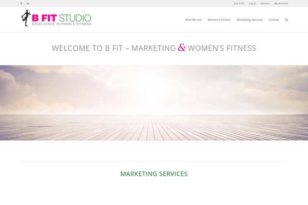 Site using Facebook Like Box plugin