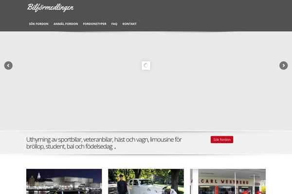 Automotive Child theme site design template sample