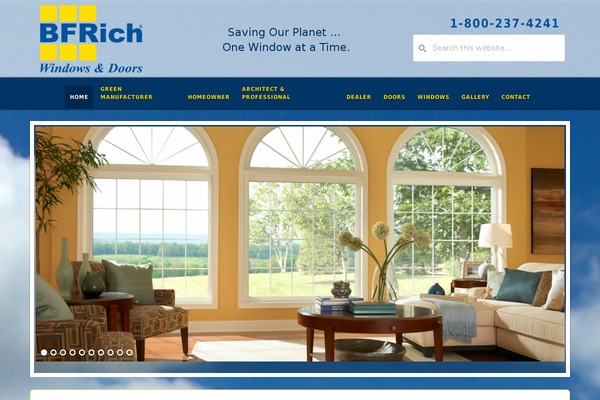 Winfield theme site design template sample