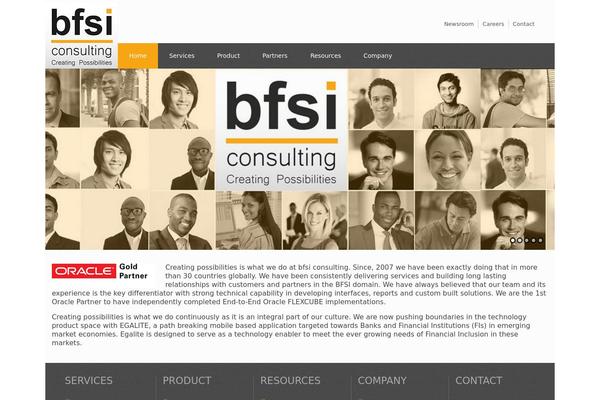 Vantage theme site design template sample