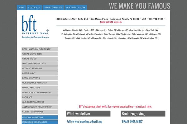 bftinternational.com site used Bft