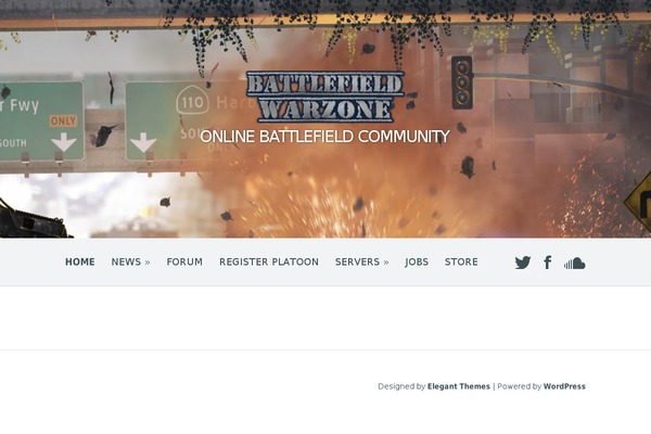 Harmony theme site design template sample