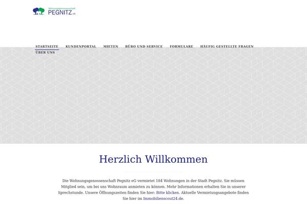 Ambient theme site design template sample