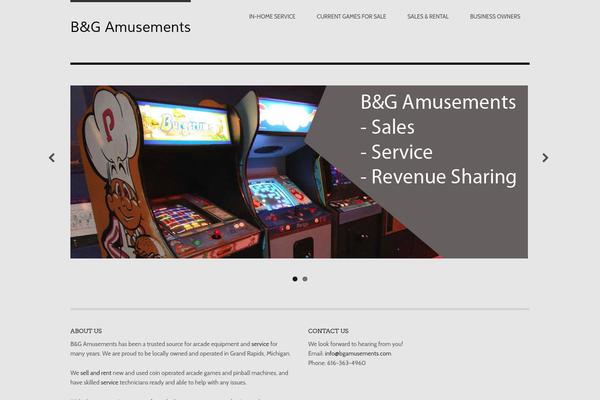 Hustle theme site design template sample