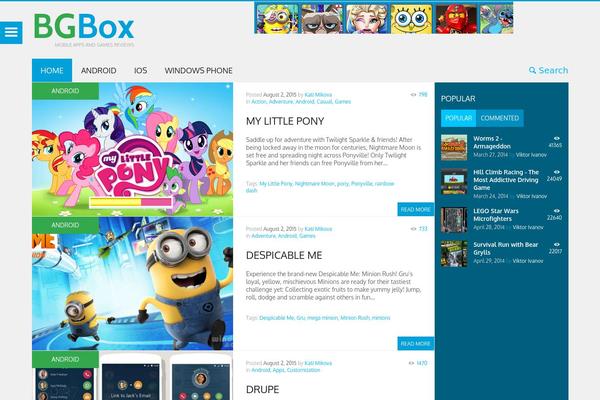 Puzzles theme site design template sample