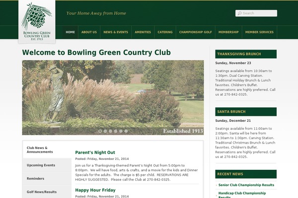 Site using Blog Post Calendar Widget plugin