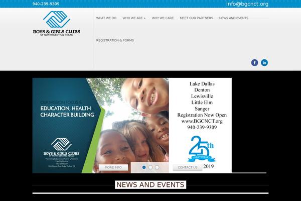 bgcnct.org site used Parasol