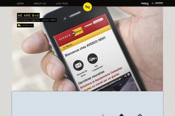 bgcom.ch site used Bgcom