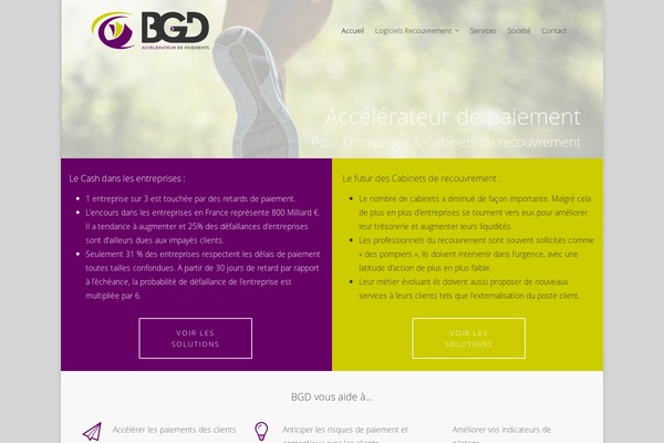 Salient Child theme site design template sample