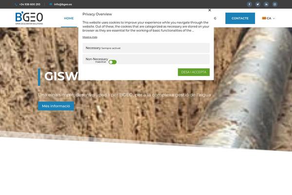 bgeo.es site used Divi-construction