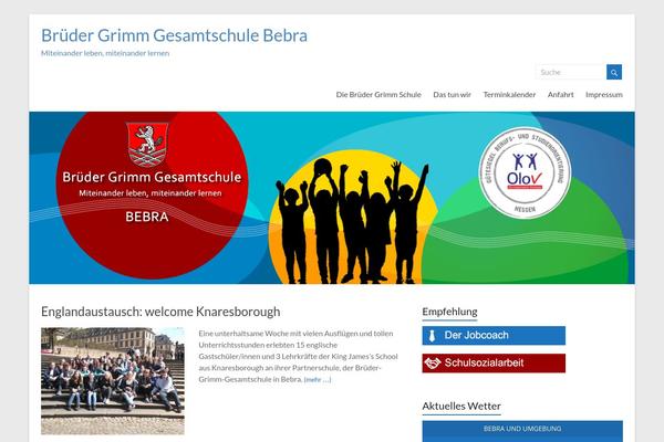 Site using Awesome Weather Widget plugin