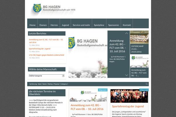 FlyingNews theme site design template sample