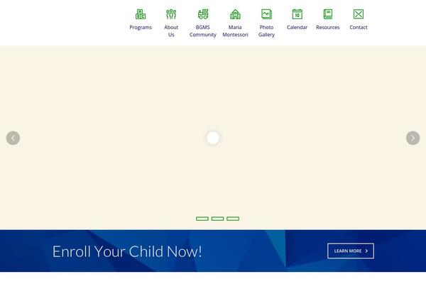 Fable theme site design template sample