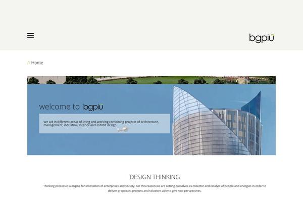 bgpiu.it site used Dream-theme