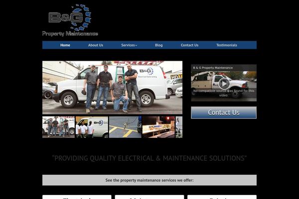 Composer theme site design template sample
