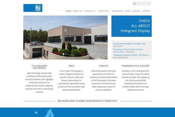 Wpbootstrap theme site design template sample