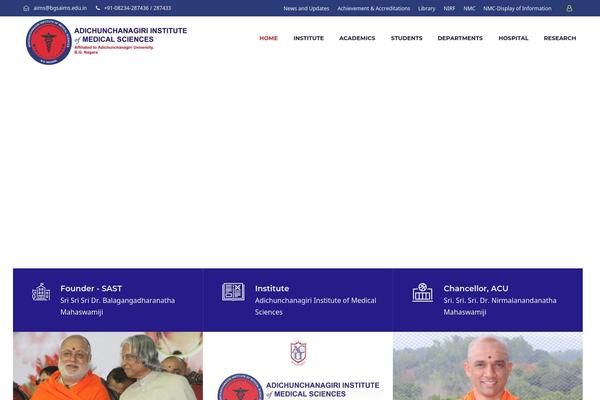 Site using T4B News Ticker plugin