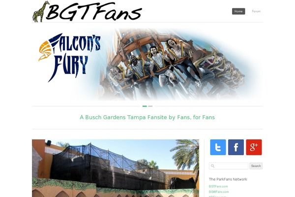 The Fox theme site design template sample