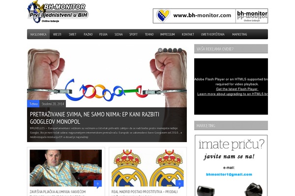 Bb theme site design template sample