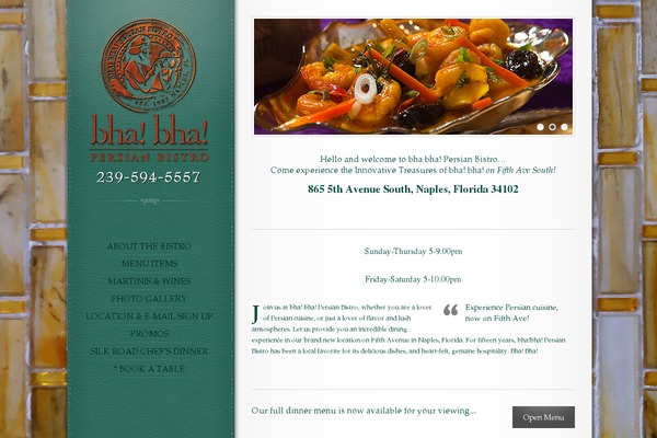 Empire theme site design template sample