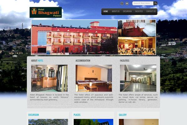 Travel Lite theme site design template sample