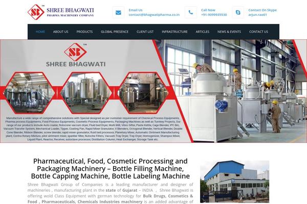 Industrial-child theme site design template sample