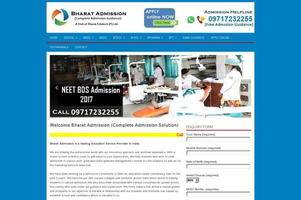 Trend theme site design template sample
