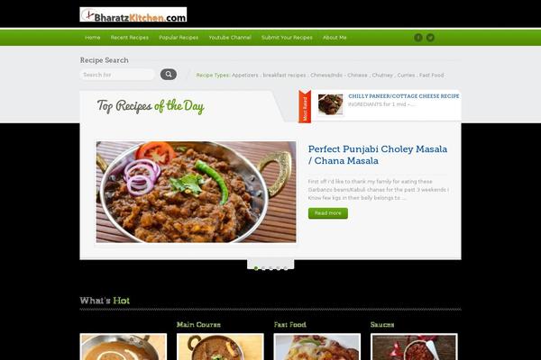 Site using Visual Recipe Index plugin