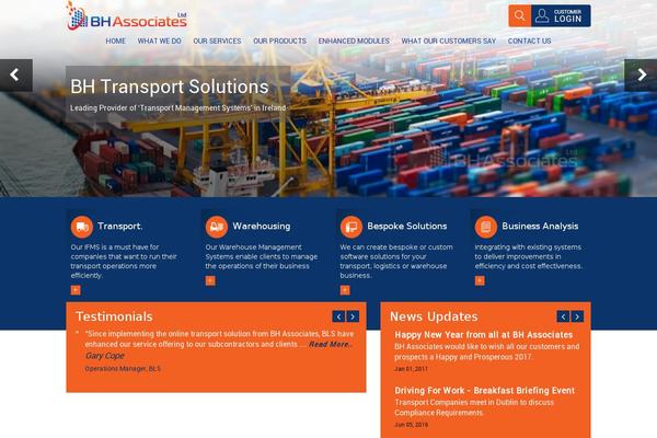 Site using GS Testimonial Slider plugin