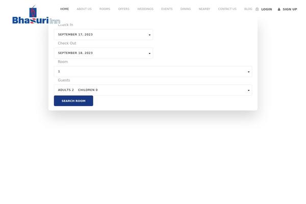 Hotale theme site design template sample