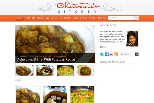 Foodpress theme site design template sample
