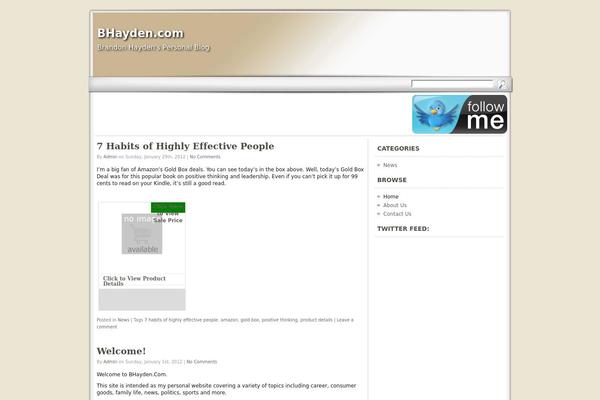 Site using Contact-form plugin