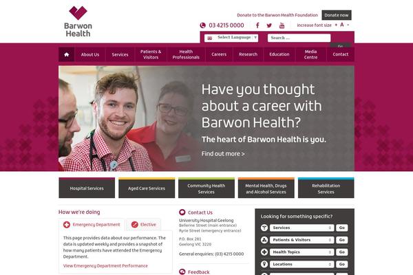 Site using Bens Translator plugin