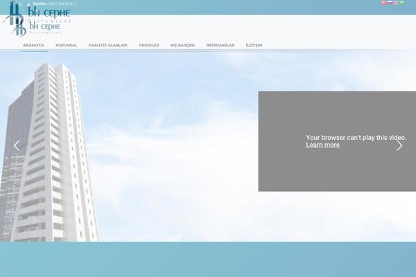 Kallyas theme site design template sample