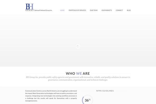 Terra theme site design template sample