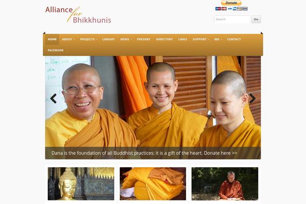 NonProfit theme site design template sample