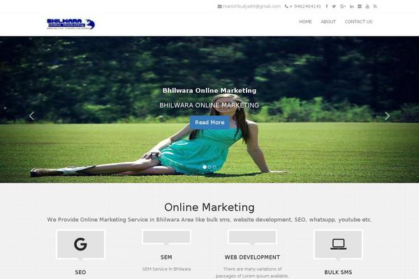 Guardian theme site design template sample